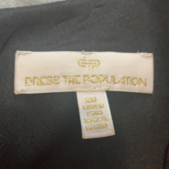 Dress The Population Christina Jumpsuit in black - Picture 5 of 5